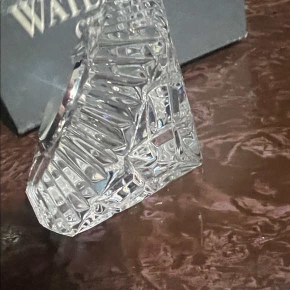 Waterford Crystal Clock with Silver and Clear Design - Picture 3 of 7